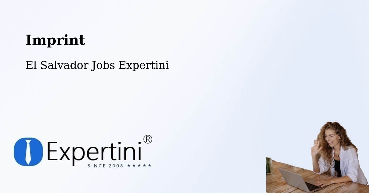 Imprint – San Alejo - El Salvador Jobs Expertini
